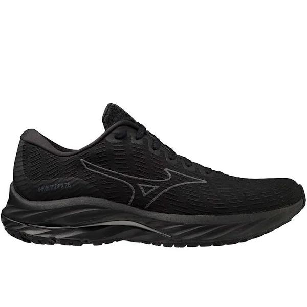 Mizuno Wave Rider 26 SSW Mens, 12.5 / BLACK/ULTIMATE Gray/Black 52