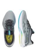 Mizuno Wave Rider 27 Shoes Grey Yellow Blue - 46.5