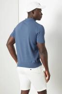 MJ Bale Dickie Knit Polo Airforce XXXL