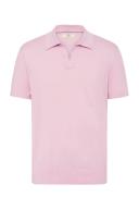 MJ Bale Dickie Knit Polo Pink S