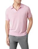 MJ Bale Dickie Knit Polo Pink XXXL