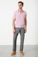 MJ Bale Dickie Knit Polo Pink XXXL