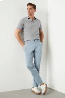 MJ Bale Reed Chino in Dusty Blue 32