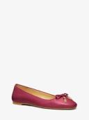 MK Nori Leather Ballet Flat - Mulberry - Size US 9.5 / EU 40.5 - Michael Kors