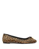 MK Nori Leather Ballet Flat - Mulberry - Size US 9.5 / EU 40.5 - Michael Kors