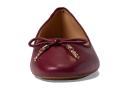MK Nori Leather Ballet Flat - Mulberry - Size US 9.5 / EU 40.5 - Michael Kors