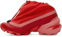 MM6 Maison Margiela Red & Pink Salomon Edition Cross Low Sneakers