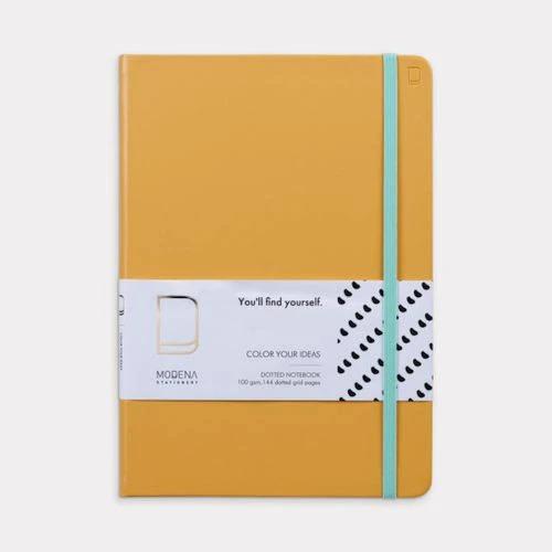 Modena Ideas B5 Notebook Pu Dot Orange