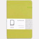 Modena Style A5 Notebook Linen 7mm Ruled Yellow
