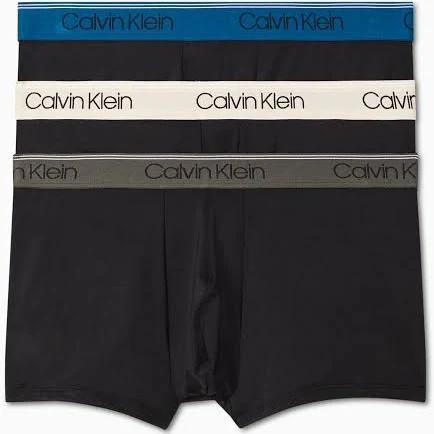 Modern Cotton 3-Pack Boxer Briefs Black 2XL