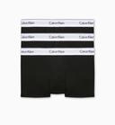 Modern Cotton 3-Pack Trunks Black XL