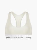 Modern Cotton Bralette White 2XS