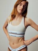 Modern Cotton Bralette White 2XS