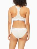 Modern Cotton Bralette White 2XS