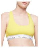 Modern Cotton Bralette Yellow XL