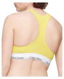 Modern Cotton Bralette Yellow XS