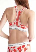 Modern Cotton V-Day Bralette Orange XL