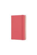 Moleskine - Classic Hard Cover Notebook - Plain - Pocket - Daisy Pink