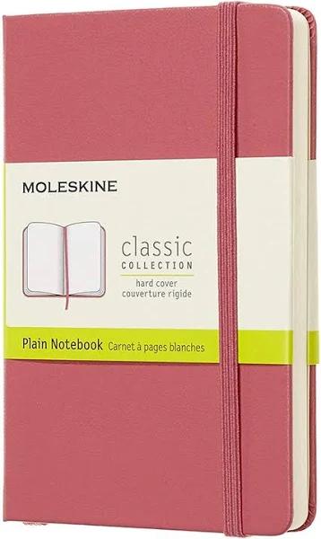 Moleskine - Classic Hard Cover Notebook - Plain - Pocket - Daisy Pink