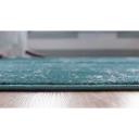 Monaco 125cm x 185cm Turquoise Blue Bohemian, Floral Area Rug
