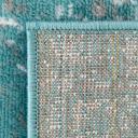 Monaco 125cm x 185cm Turquoise Blue Bohemian, Floral Area Rug