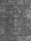 Monaco 155cm x 245cm Black Bohemian, Floral Area Rug