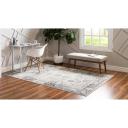 Monaco 275cm x 365cm Gray Bohemian, Floral Large Area Rug