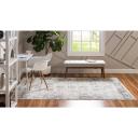 Monaco 275cm x 365cm Gray Bohemian, Floral Large Area Rug