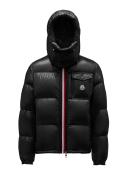 Moncler Black Montbeliard Down Jacket