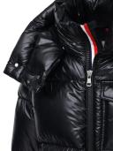 Moncler Black Montbeliard Down Jacket