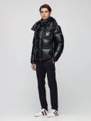 Moncler Black Montbeliard Down Jacket