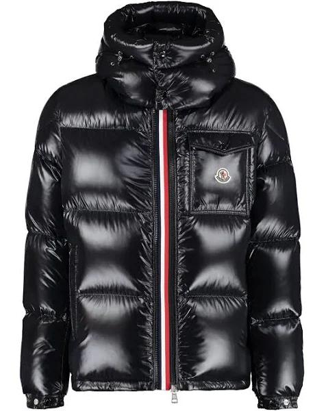 Moncler Black Montbeliard Down Jacket