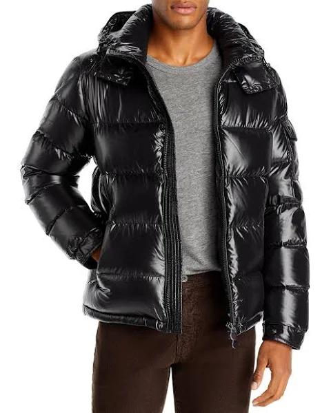 Moncler Black Pablof Long Down Jacket