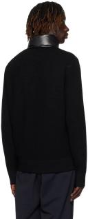 Moncler Black Paneled Down Jacket