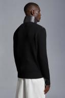 Moncler Black Paneled Down Jacket