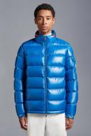 Moncler Blue Bourne Short Down Jacket