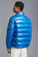 Moncler Blue Bourne Short Down Jacket