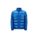 Moncler Blue Bourne Short Down Jacket
