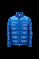 Moncler Blue Bourne Short Down Jacket