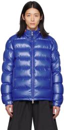 Moncler Blue Bourne Short Down Jacket