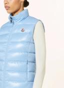 Moncler Blue Ghany Down Vest