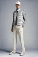 Moncler Collection Gui Down Gilet Male Light Gray Size 7