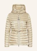 Moncler Collection Raie Short Down Jacket Female Beige Size 3
