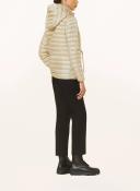 Moncler Collection Raie Short Down Jacket Female Beige Size 3