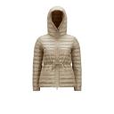 Moncler Collection Raie Short Down Jacket Female Beige Size 3