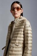 Moncler Collection Raie Short Down Jacket Female Beige Size 3