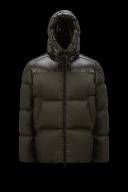 Moncler - Damavand Hooded Down Coat - Mens - Dark Green