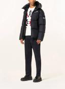 Moncler - Damavand Hooded Down Coat - Mens - Dark Green