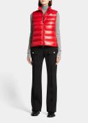 Moncler Ghany Water Resistant Down Puffer Vest Red