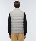 Moncler Gray Gallienne Down Vest